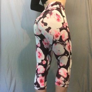 Floral print Capri legging